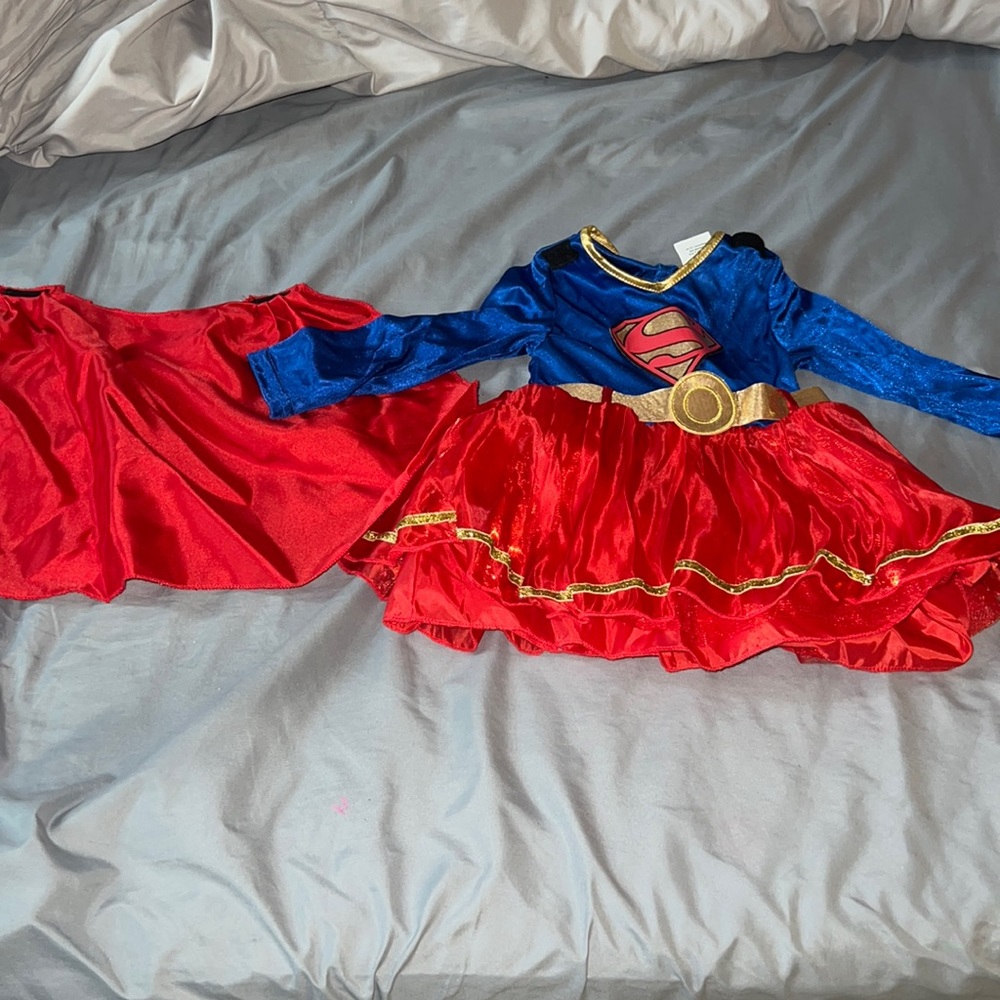 Superwoman toddler custume